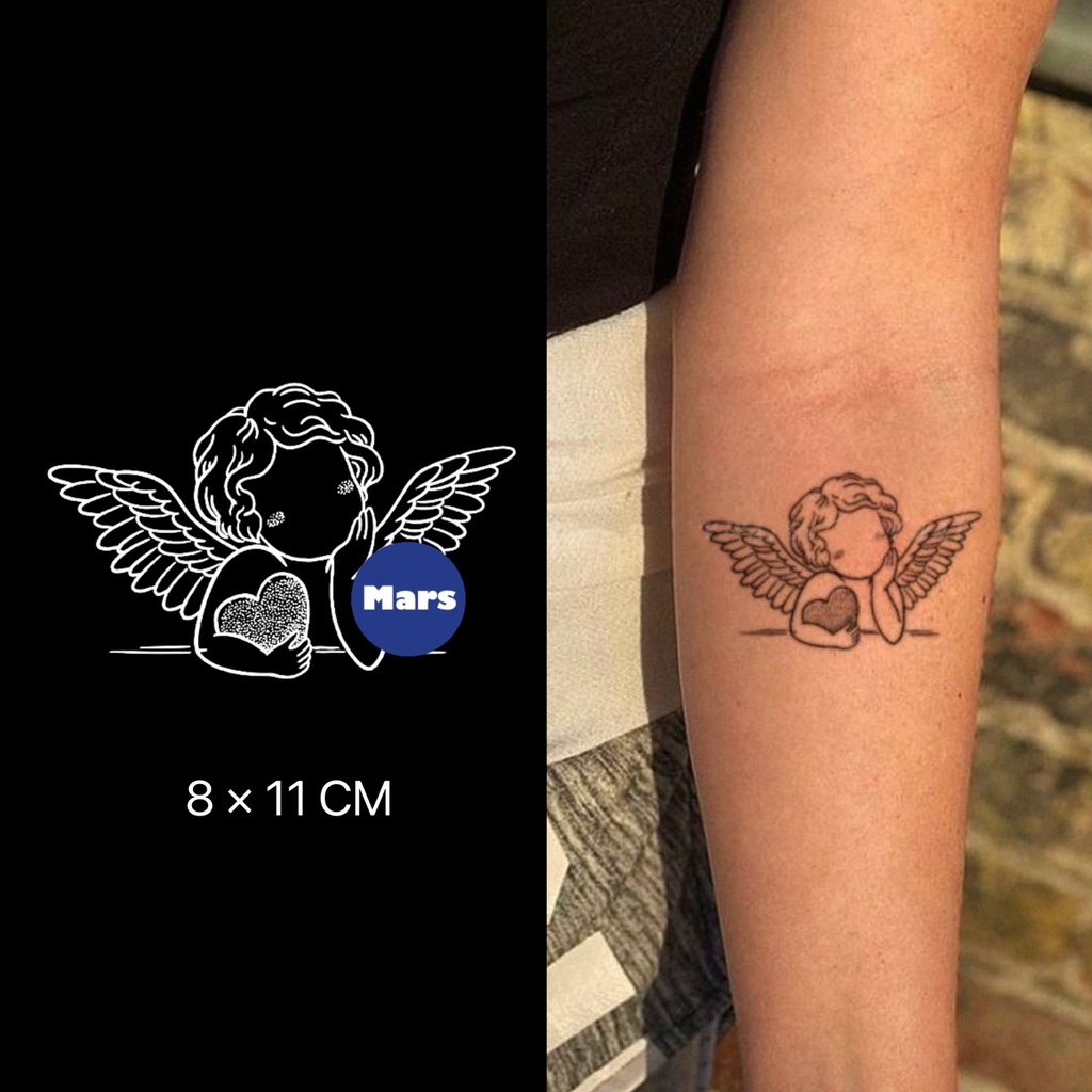 Ý nghĩa hình xăm đôi cánh thiên thần  Owl Ink Studio  Xăm Hình Nghệ Thuật
